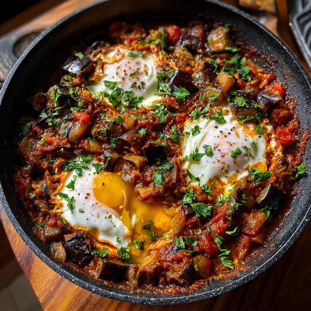 Shakshuka mit Auberginen