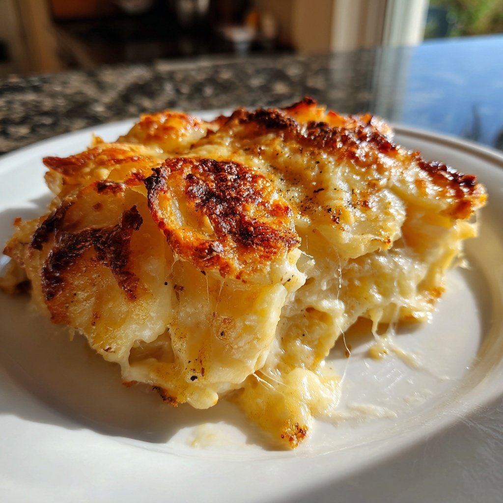Kartoffelgratin mit Käse