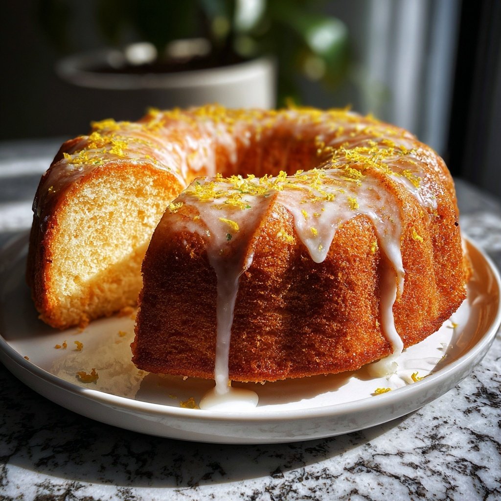 Zitronenkuchen locker