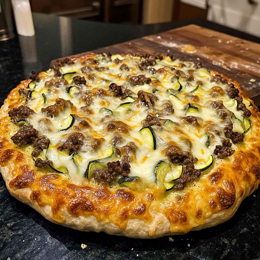 Hackfleisch Zucchini Pfanne