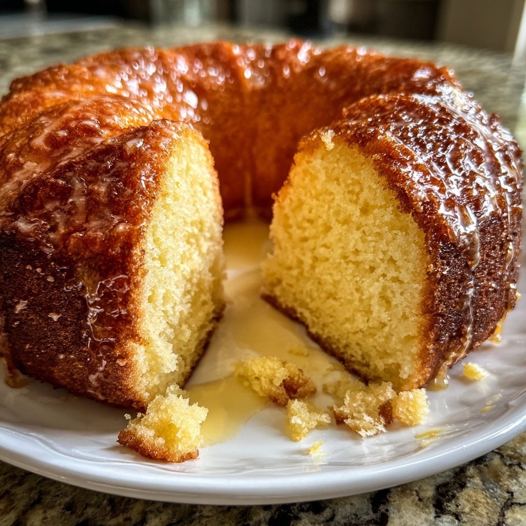 Zitronenkuchen mit Olivenöl