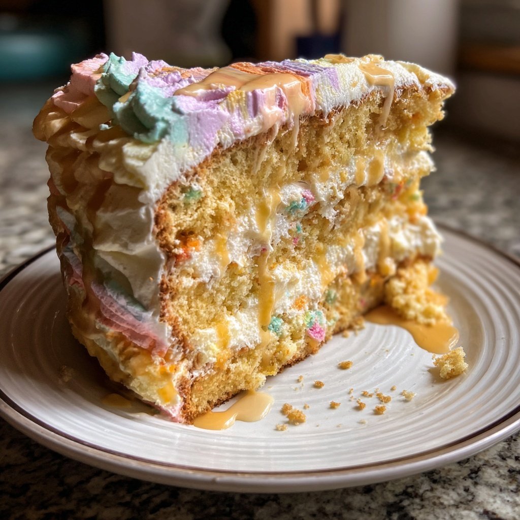 Geburtstagskuchen mit Buttercreme