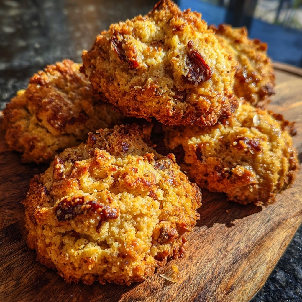 Cookies mit Mandeln und Honig