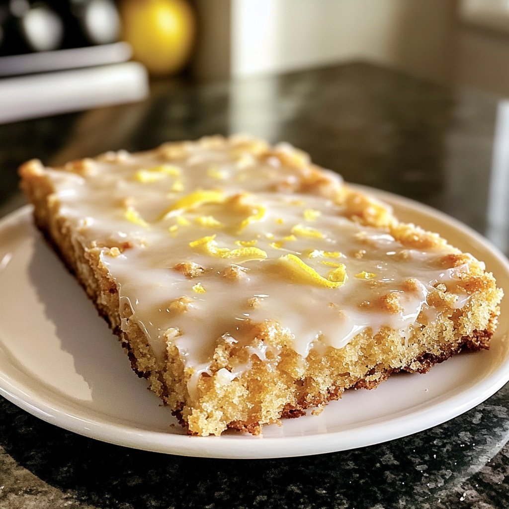 Zitronenkuchen einfach backen