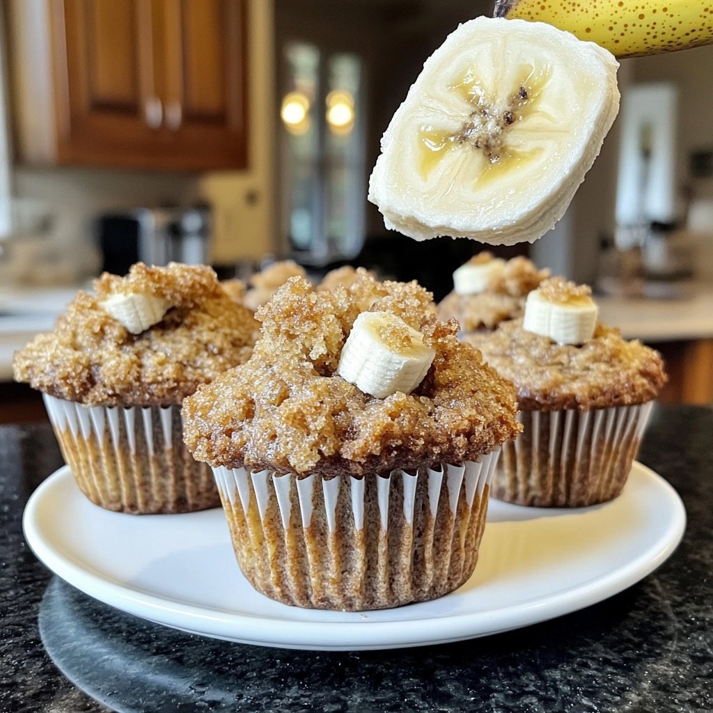 Bananenkuchen Muffins