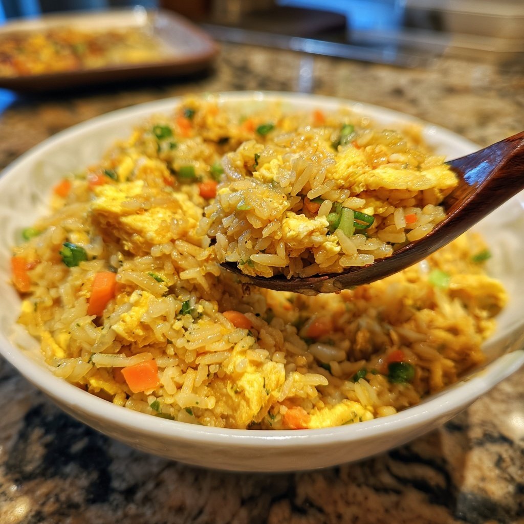 Gebratener Reis mit Ei