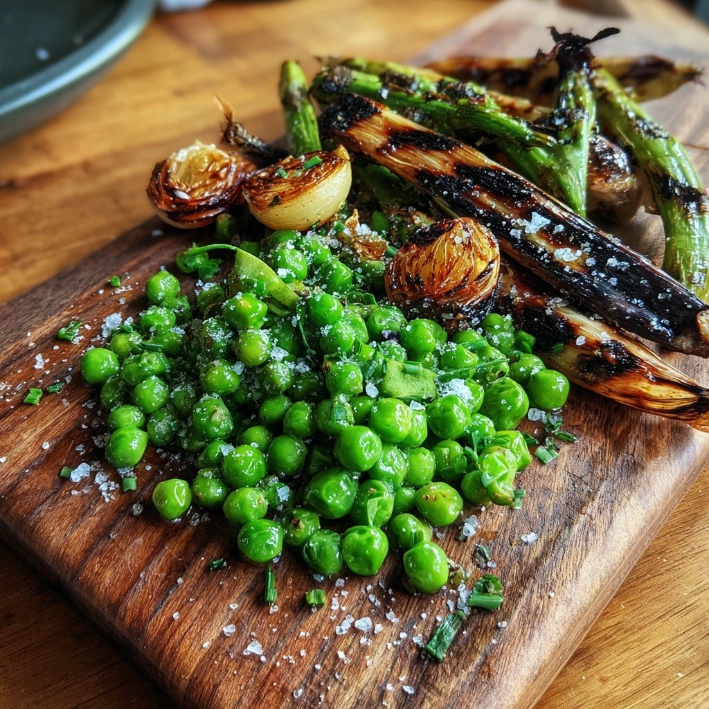 Grill Beilagen Mit Erbsen