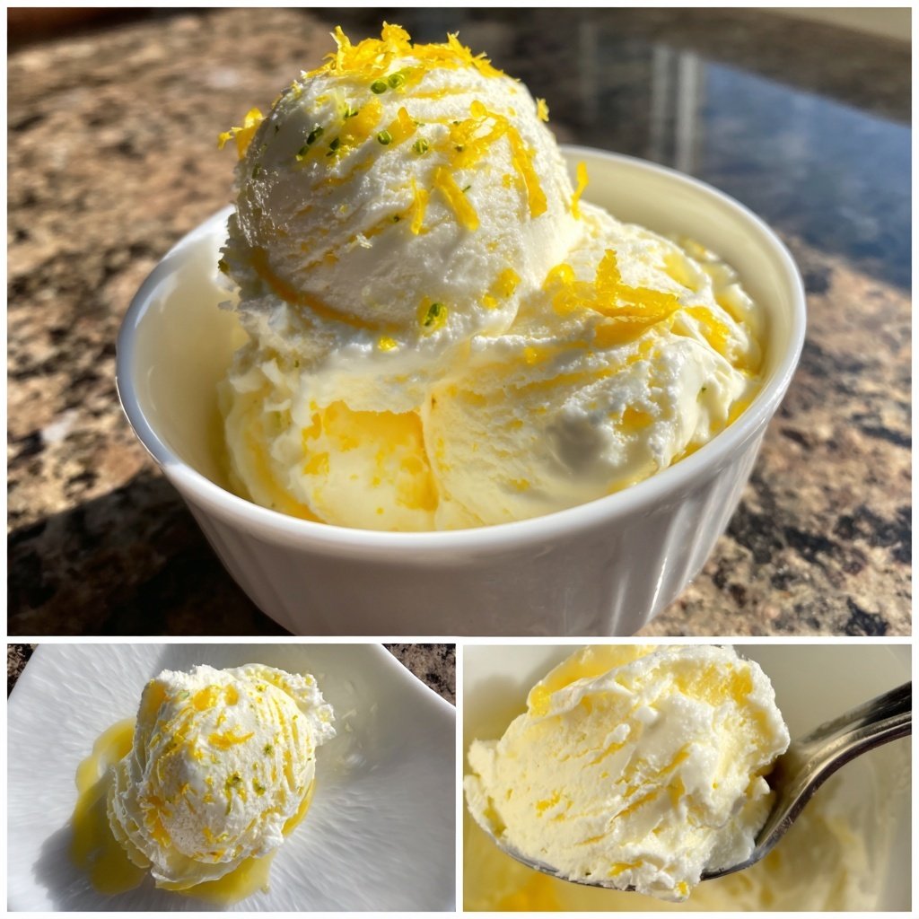 Eis Selber Machen Mit Zitrone