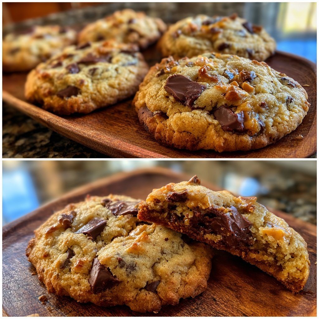 Cookies mit Erdnussbutter und Kakao