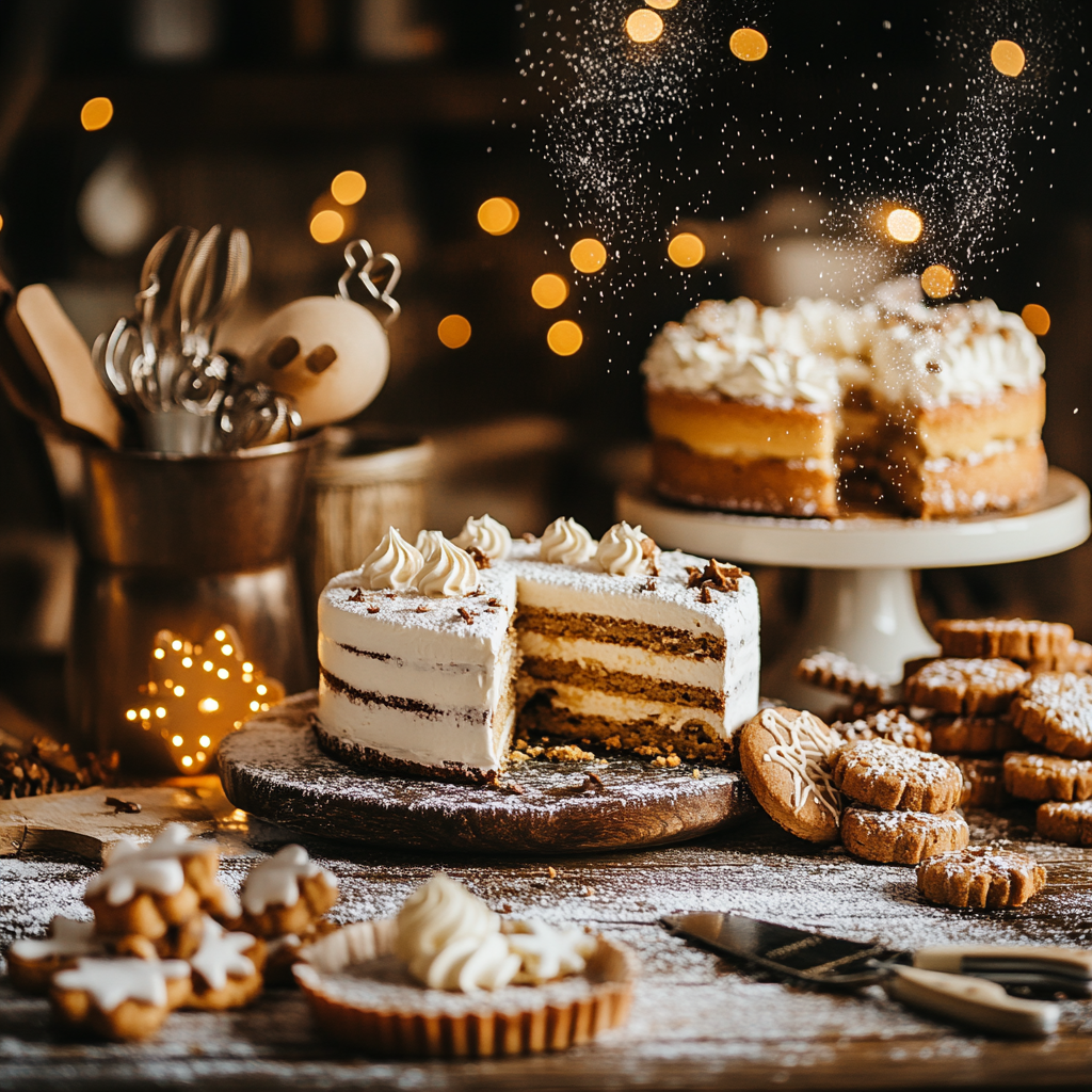 Süße Dessert-Kollektion