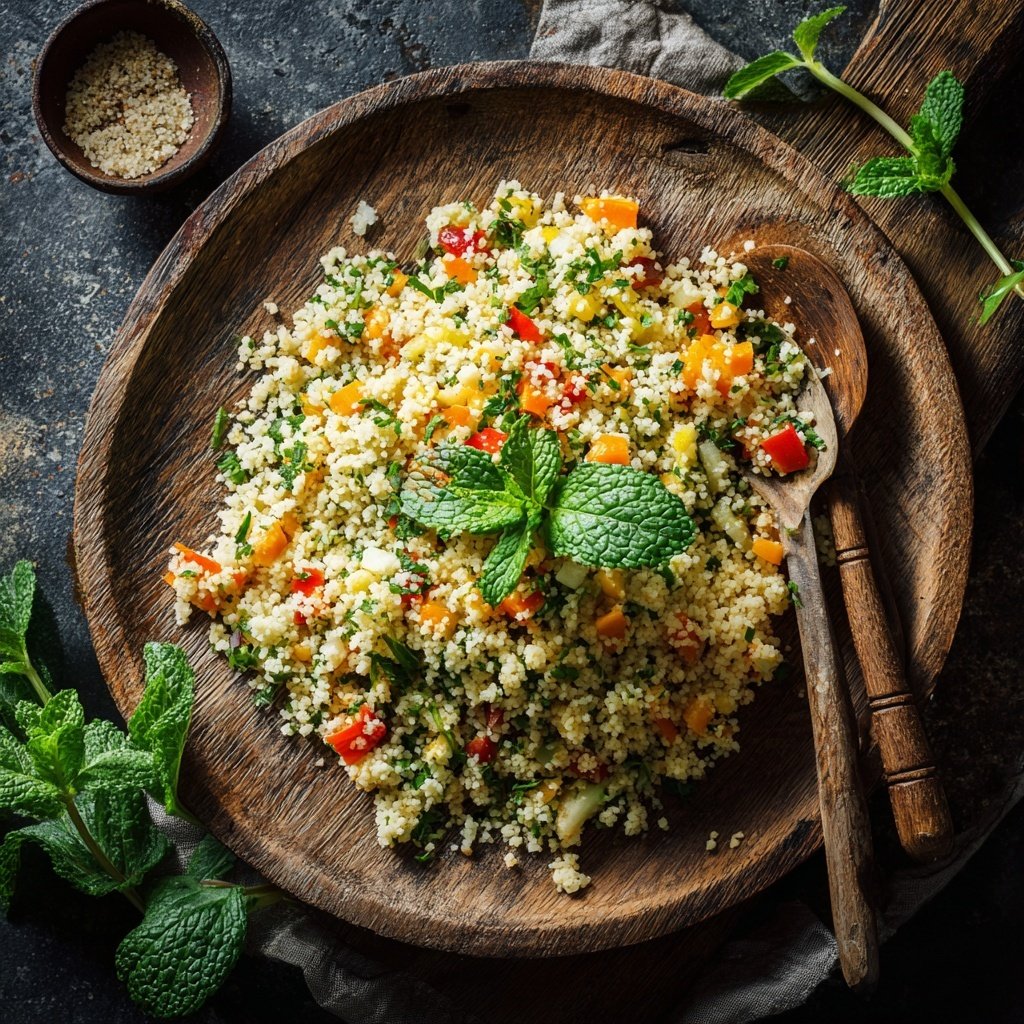 Grill Beilagen Mit Couscous Und Minze